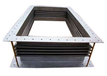 El tipo rectangular junta de dilatación del acero inoxidable para la vibración del control reduce ruido