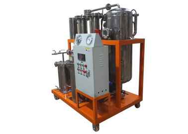 Operación fácil ISO 9001 de la máquina del filtro de aceite del vacío del transformador de la central eléctrica