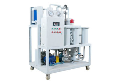 Máquina industrial de poco ruido de la purificación de aceite, máquina de la regeneración del aceite del transformador