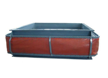 Compensador rectangular resistente de alta temperatura de las juntas de dilatación del conducto de la tela