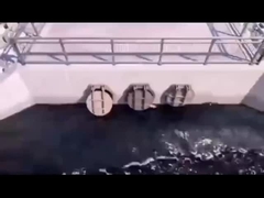 Desagüe de aguas residuales industriales con flanges resistentes a la corrosión y al desgaste Epdm goma de casquillo de pato no devuelta