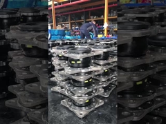 Las juntas de expansión de caucho de brida cuadrada