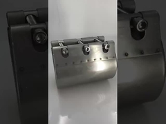 Reparación de tuberías de drenaje, abrazadera de 1/2 pulgadas, con conexión de oleoducto SS 316 a presión.