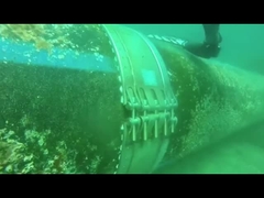 1 2 pulgadas de tubería galvanizada Reparación de abrazadera de acero inoxidable Instalaciones de plomería Proyectos de suministro de agua