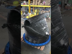 Válvula de palma de pato con flancos