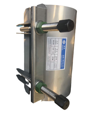 1 2 pulgadas de tubería galvanizada Reparación de abrazadera de acero inoxidable Instalaciones de plomería Proyectos de suministro de agua