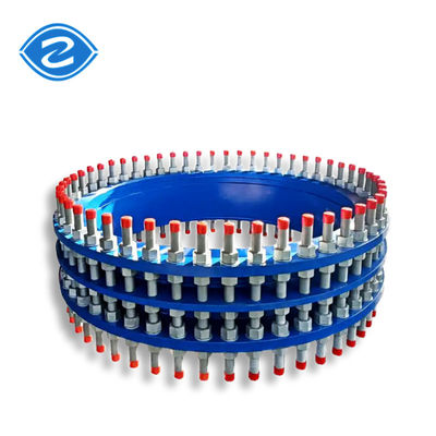 PN10 30 Conector de tubería de doble brida de acero carbono y hierro dúctil de desmontaje