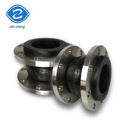 Neoprene tubo de goma de la expansión de la unión a prueba de aceite compensador sísmico Ss304 Flange Epdm esfera única