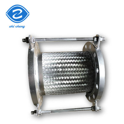 SS304 316 manguera trenzada de acero inoxidable de gas natural de expansión manguera trenzada flexible con restrictor de brida