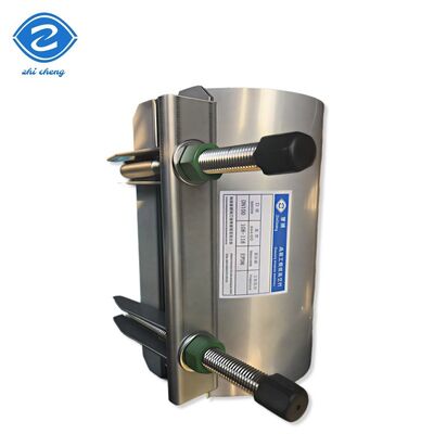 Abrazadera ligera de reparación de tuberías de acero inoxidable con fácil instalación para reparación de fugas
