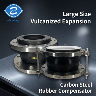 Junto de expansión de caucho reforzado de tela para conexiones de bomba ANSI 150LB Junto de expansión de caucho resistente al calor para tuberías de vapor Junto de expansión de caucho resistente al aceite tuberías químicas